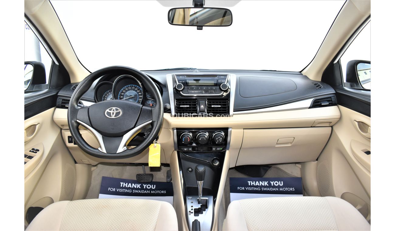 Toyota Yaris 1.5L SE SEDAN 2017 GCC SPECS DEALER WARRANTY