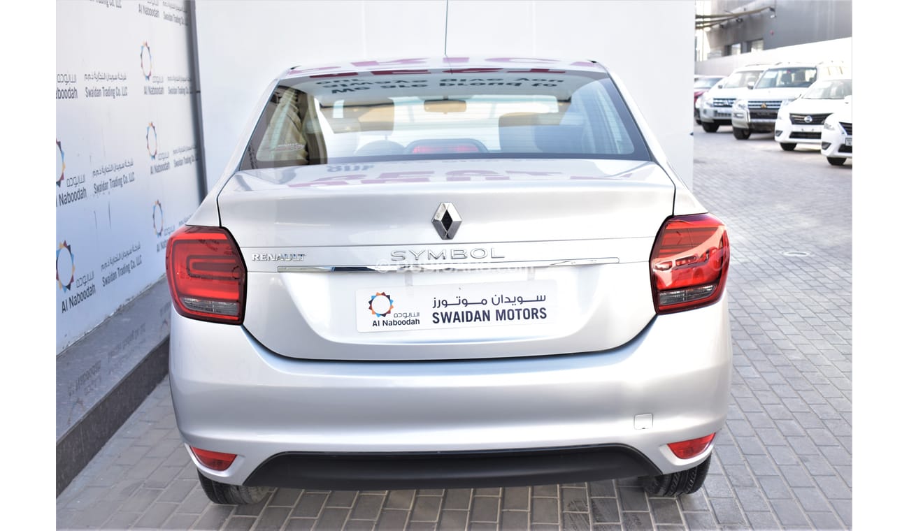 Renault Symbol AED 508 PM | 0% DP | 1.6L SE GCC WARRANTY