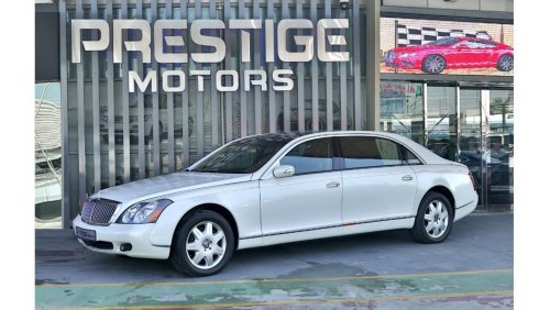 Maybach 62 2008 GCC VIP seat with car window curtains