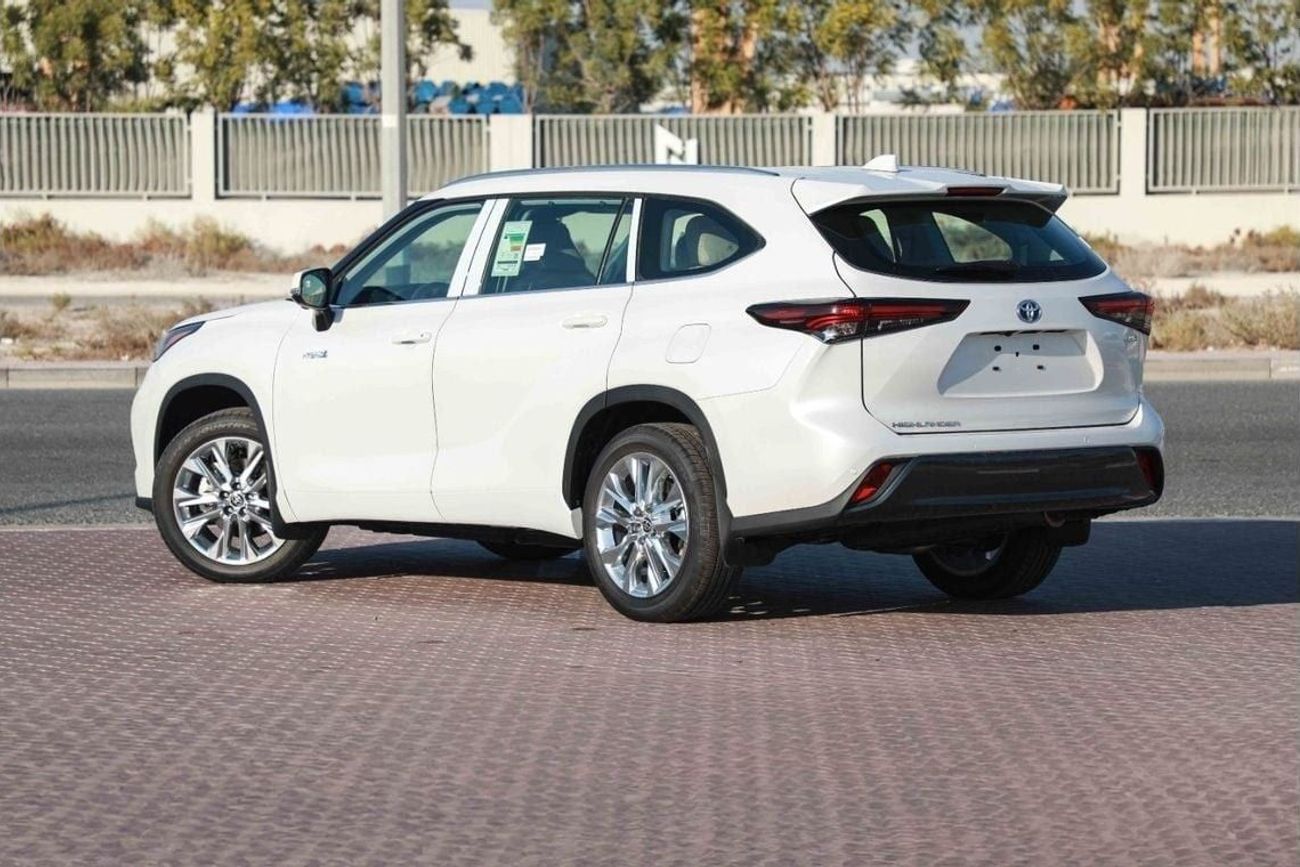 Toyota Highlander 2024 TOYOTA HIGHLANDER 2.5 VXR Hybrid - WHITE inside BEIGE | Export Only