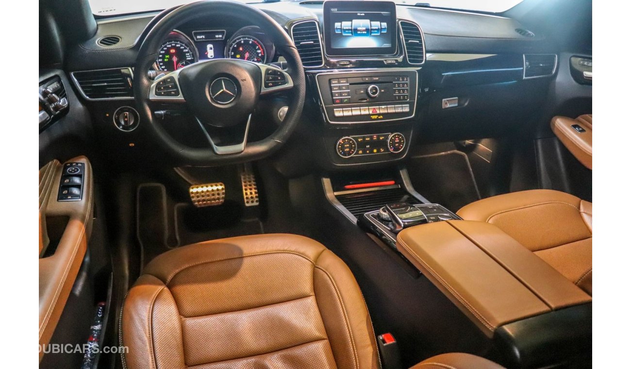 مرسيدس بنز GLE 43 AMG Mercedes-Benz GLE 43 Coupe 2017 GCC under Agency Warranty with Zero Down-Payment.