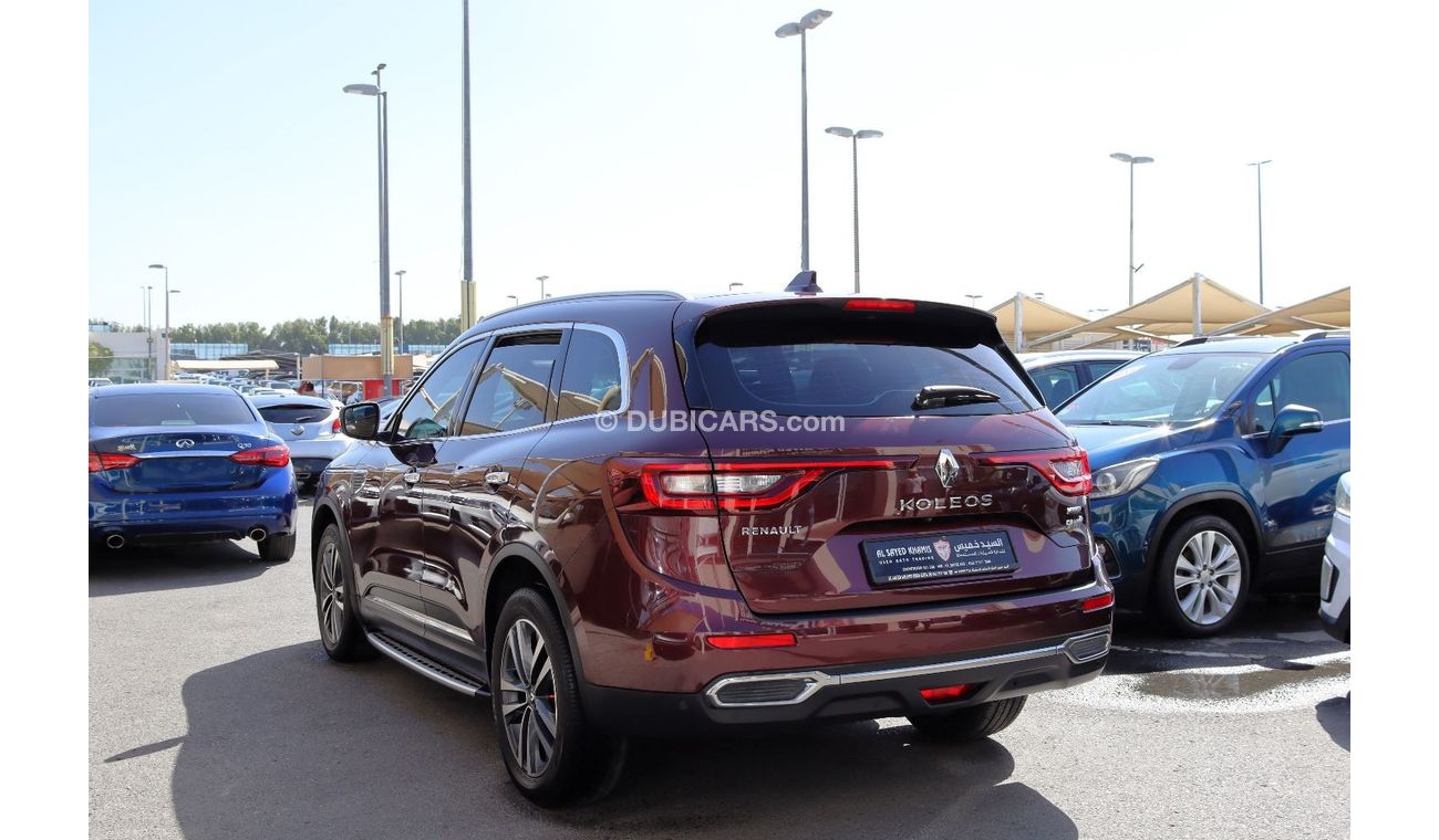 Renault Koleos RENAULT KOLEOS 2018 - FULL OPTION - GCC - ENGINE 2500 CC - ORIGINAL PAINT INSIDE OUT
