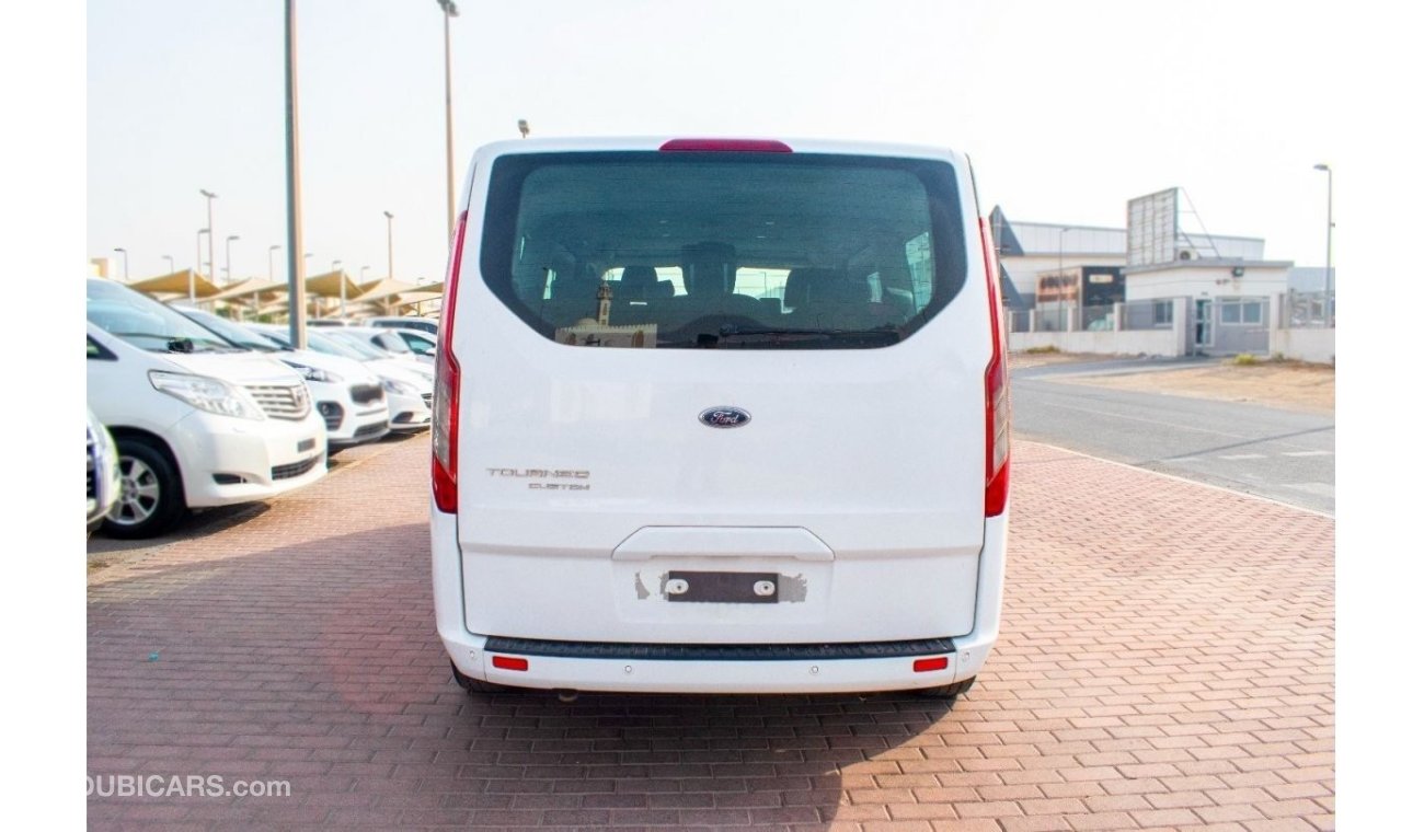 Ford Tourneo Custom 2019 | FORD TOURNEO | PASSENGER VAN 2.2L V4 DIESEL | 4-DOORS 9-SEATER | GCC | VERY WELL-MAINTAINED |