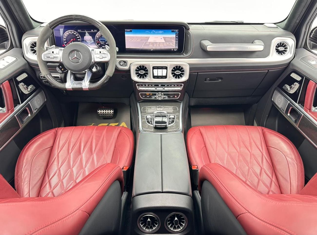 Mercedes Benz G63 AMG 2023 Mercedes-Benz G63 AMG Double Night Pack, 03/2028 Mercedes Warranty + Service Contract, FSH, GCC