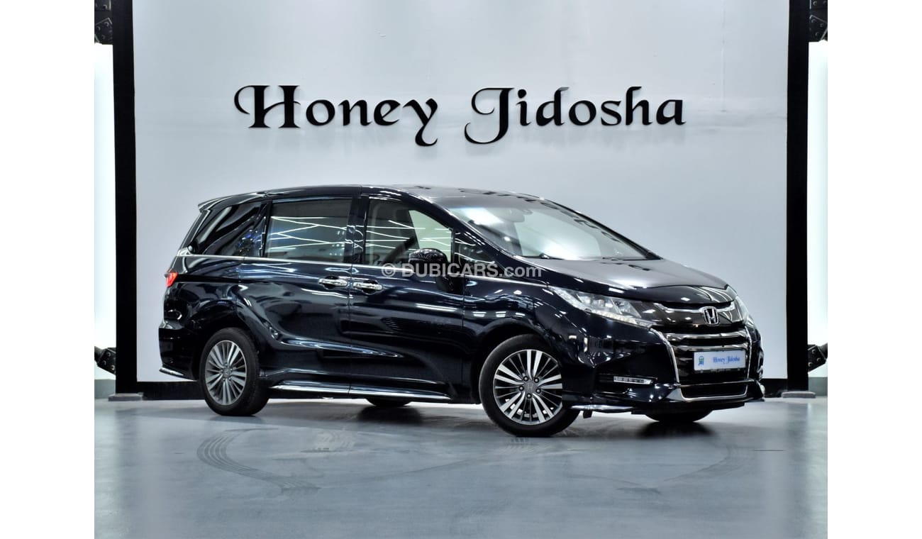 Honda Odyssey EXCELLENT DEAL for our Honda Odyssey ( 2018 Model ) in Dark Blue / Indigo Color GCC Specs