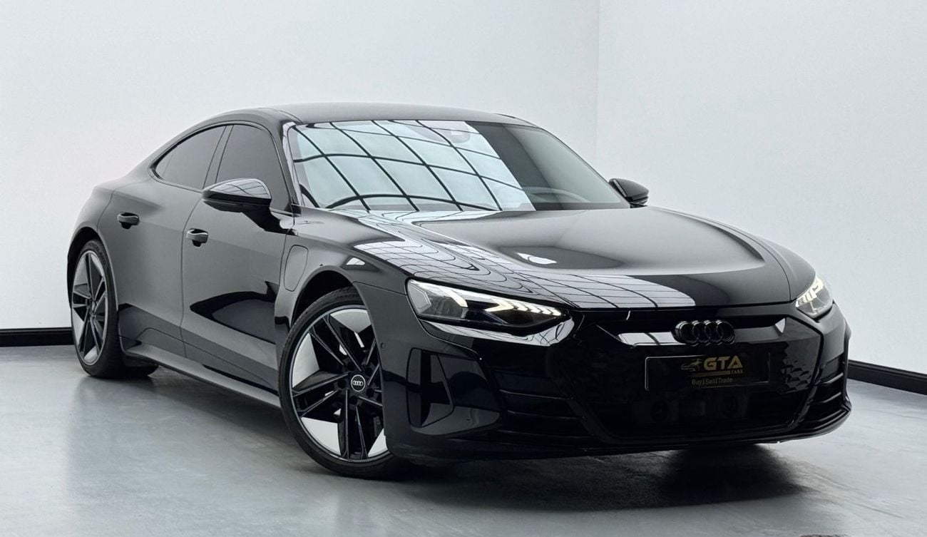 Audi etron GT 2023 Audi RS E-Tron GT, Agency Warranty + Service Contract, Full Options, Low Kms, GCC