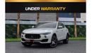 Maserati Levante SQ4 | 3,858 P.M  | 0% Downpayment | Under Warranty!