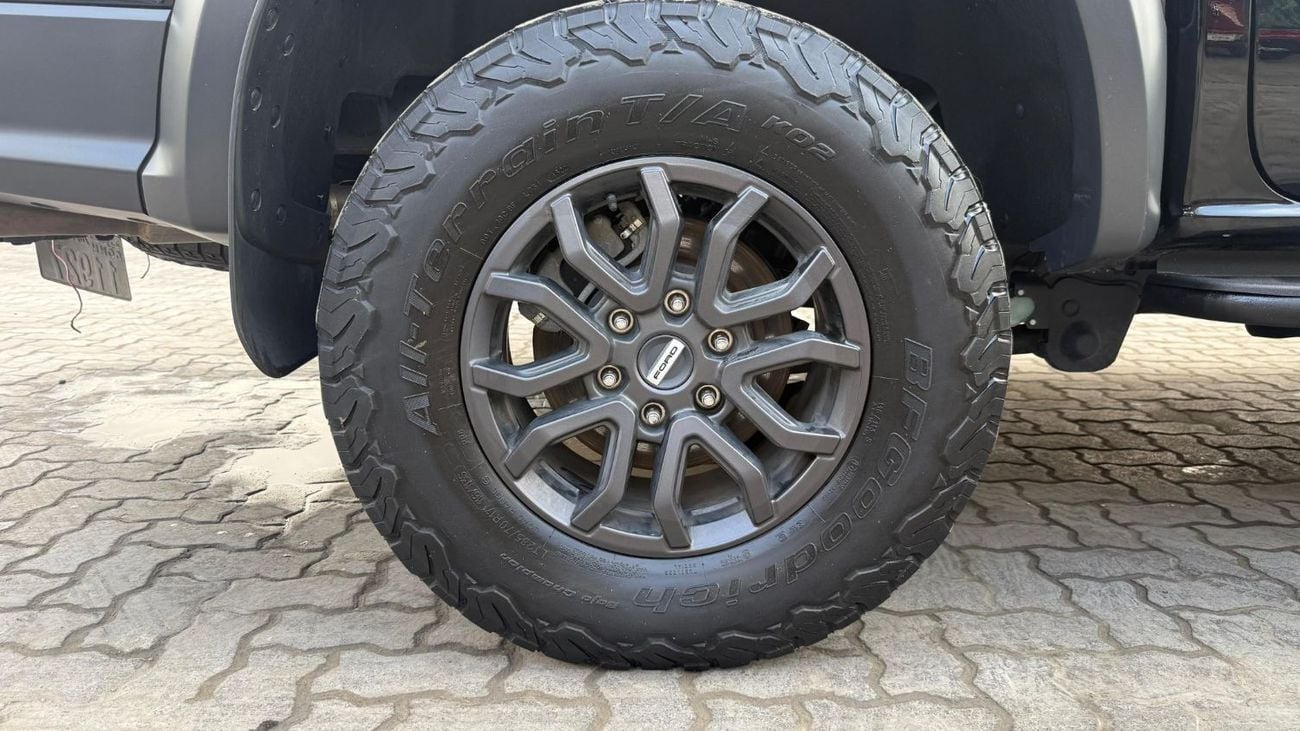 Ford Ranger Raptor RHD 3.0L Petrol 4WD 360° Camera V6 Cylinders Automatic Gear 5 Leather Seats Front two Electric Seats