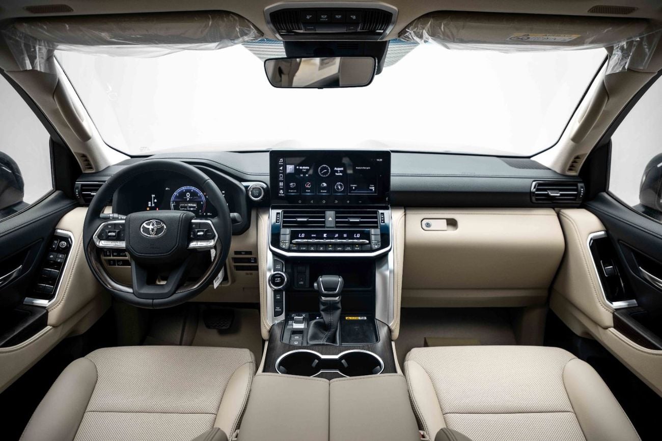 تويوتا لاند كروزر GXR 4.0L - Attitude Black Inside Beige | Export Only