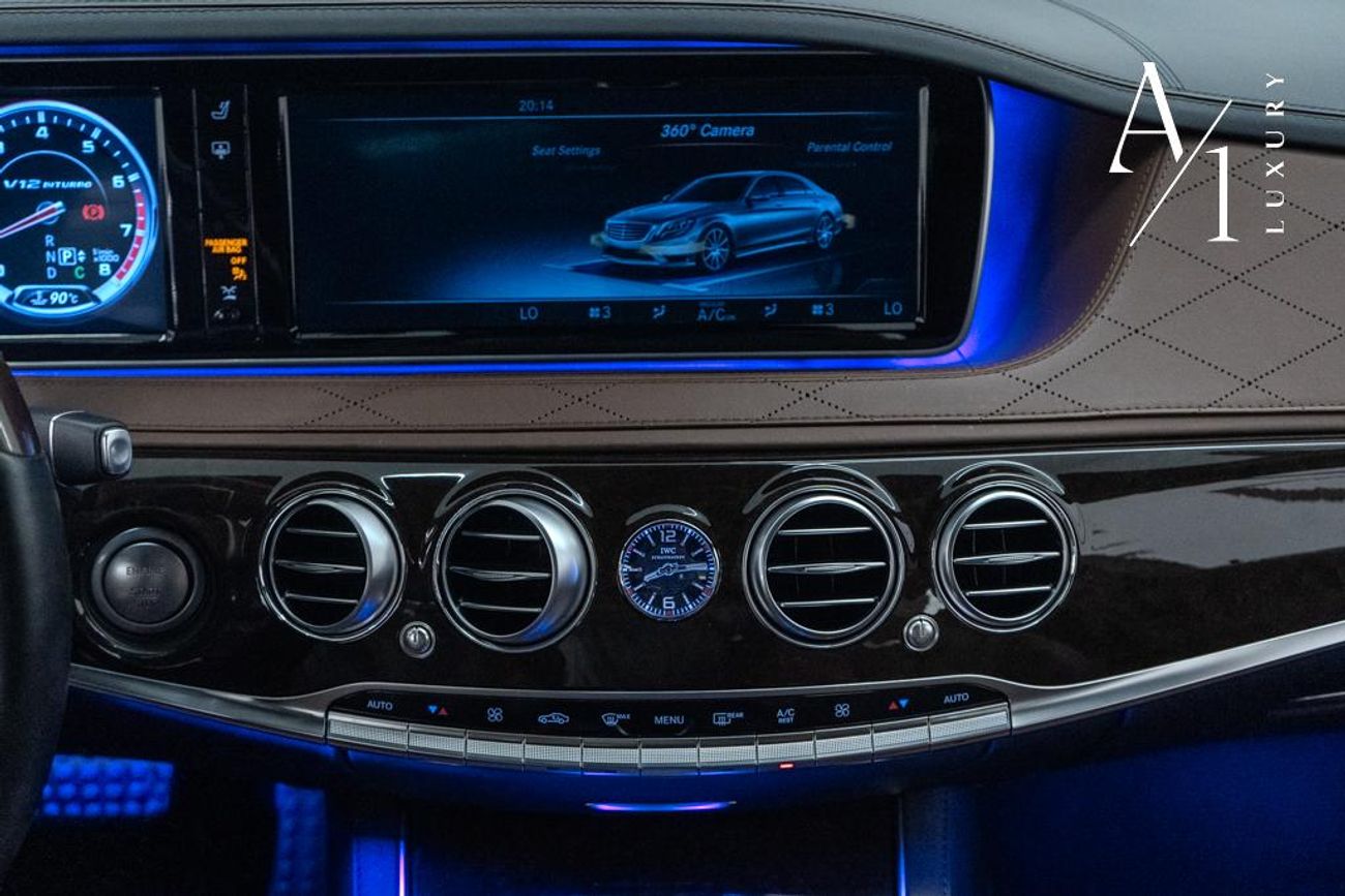 مرسيدس بنز S 65 AMG Std 6.0L 2015 Mercedes Benz S65 AMG LWB, Fully Loaded, Very Low Kms, Excellent Condition