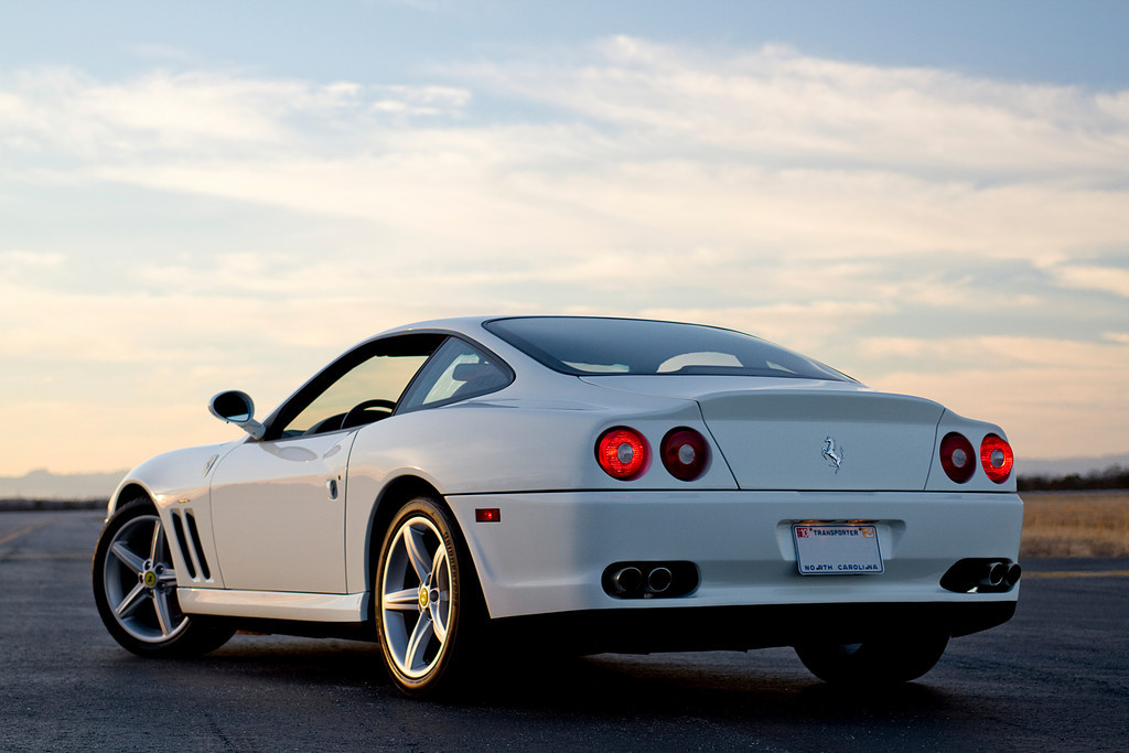 Ferrari 550 exterior - Rear Right Angled