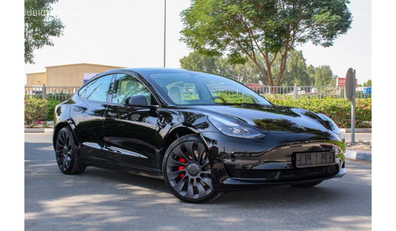 New Tesla Model 3 TESLA MODEL3 PERFORMANCE 2023 GCC WARRANTY 2023 for