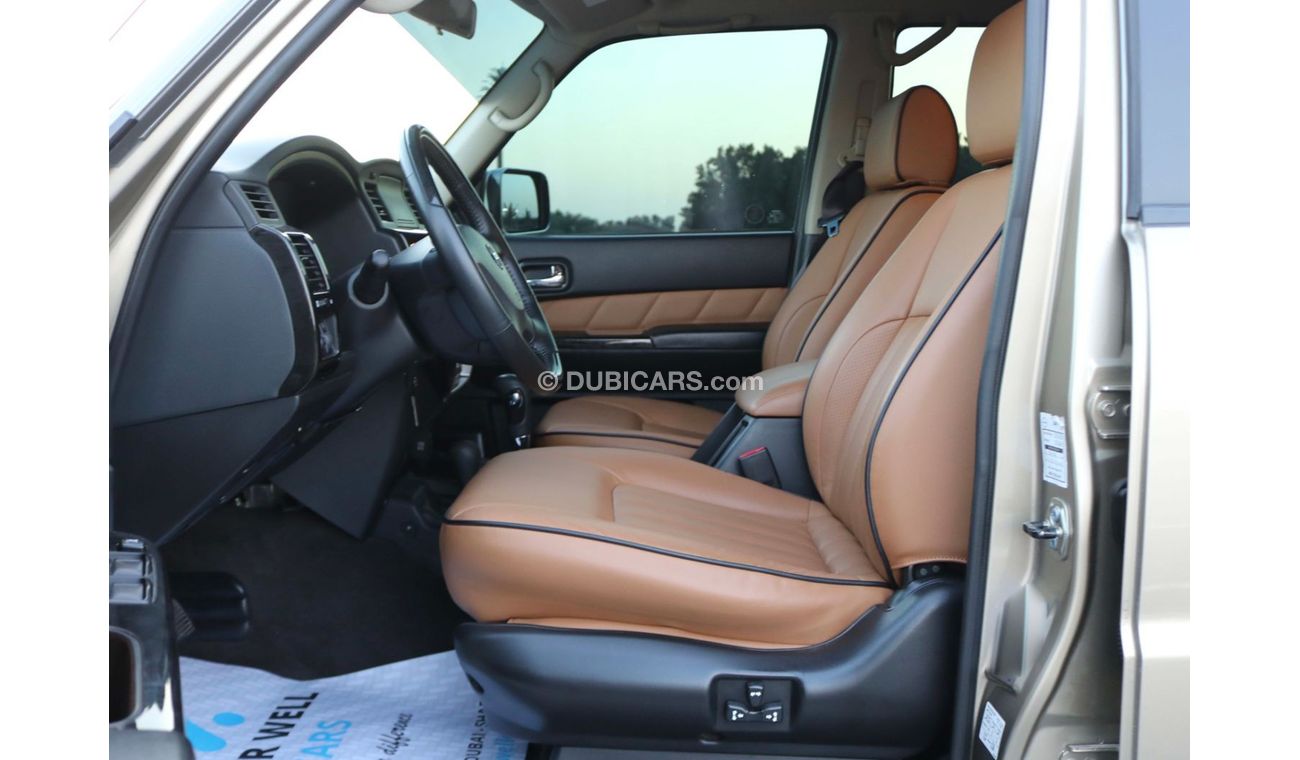 نيسان باترول 2018 | FULL OPTION SUPER SAFARI A/T WITH SUN ROOF GCC SPECS AND EXCELLENT CONDITION