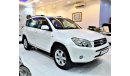 تويوتا راف ٤ ORIGINAL PAINT ( صبغ وكاله ) Toyota Rav4 4WD 2008 Model!! in White Color! GCC Specs