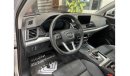 Audi Q5 45 TFSI Quattro Basic Audi Q5 TFSI Quattro 2018 GCC under warranty under service contract from agenc