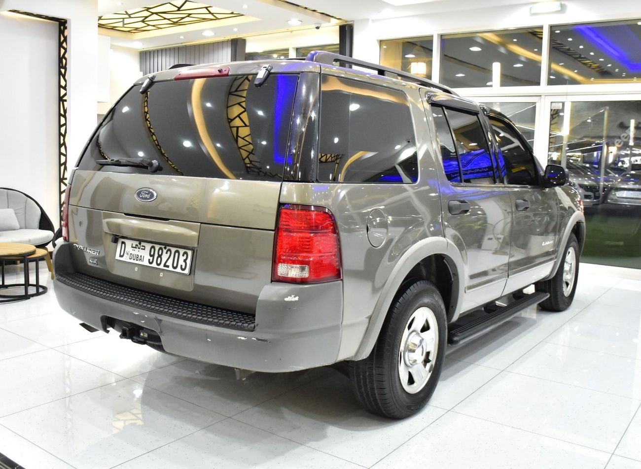 فورد إكسبلورر EXCELLENT DEAL for our Ford Explorer XLS 4x4 ( 2002 Model ) in Grey Color GCC Specs