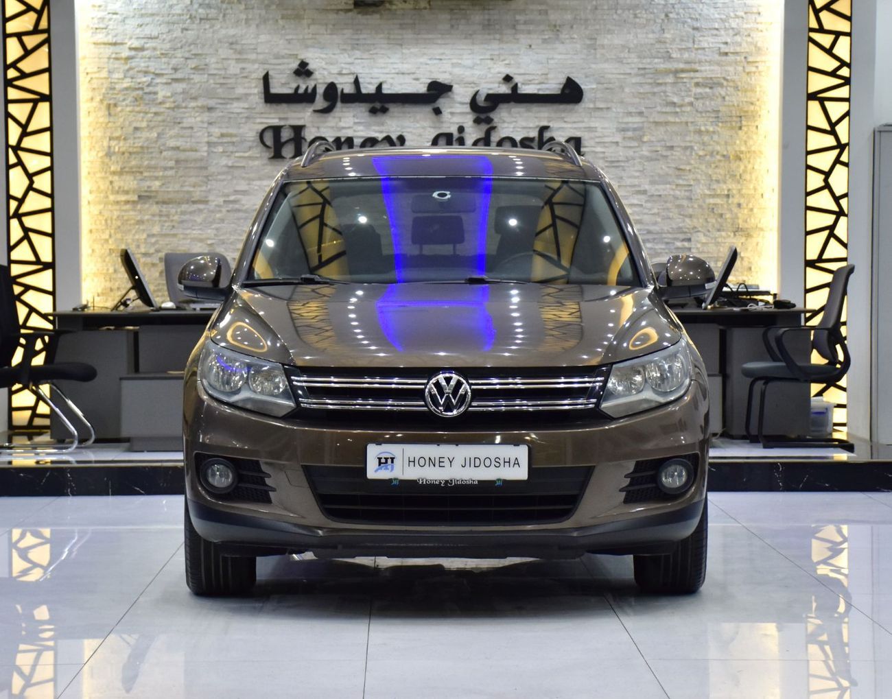 Volkswagen Tiguan EXCELLENT DEAL for our Volkswagen Tiguan ( 2015 Model ) in Brown Color GCC Specs