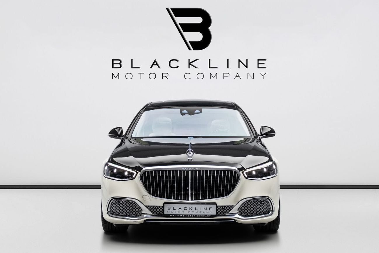 Mercedes Maybach S680 Maybach BUY NOW, PAY 2027 | THE BLACKLINE STANDARD | 2027 Mercedes Warranty + Service Contract, Low KMs, GCC