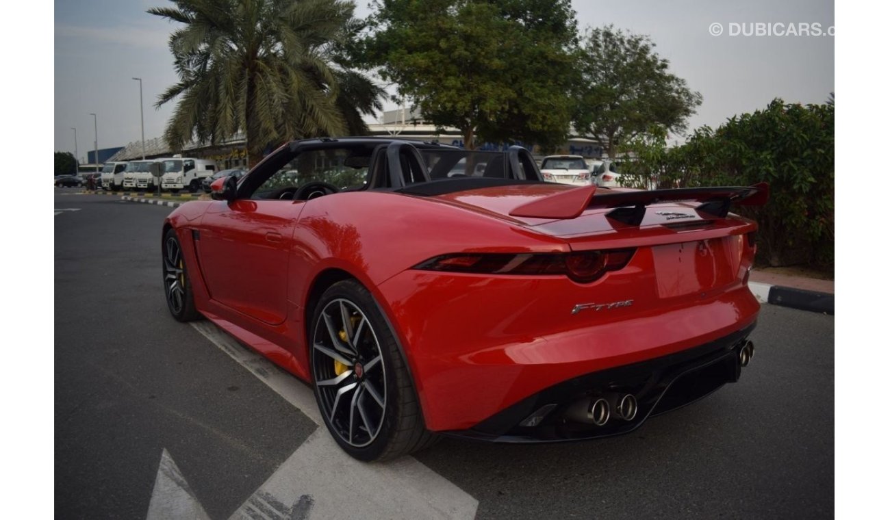 جاغوار F-Type SVR CONVERTIBLE 2018