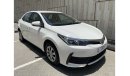 Toyota Corolla 1.6L | GCC | EXCELLENT CONDITION | FREE 2 YEAR WARRANTY | FREE REGISTRATION | 1 YEAR COMPREHENSIVE I