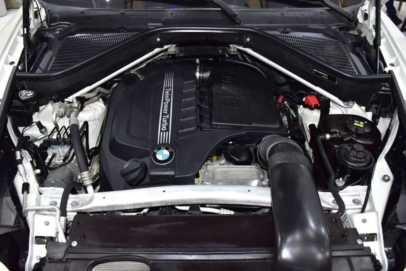 بي أم دبليو X6 EXCELLENT DEAL for our BMW X6 xDrive35i ( 2014 Model ) in White Color GCC Specs