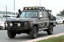 Toyota Land Cruiser Toyota landcruise pickup 2018Model Modified 2024Diesel engine 4.5 1VD colour Grey Transmission Manua