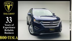 Ford Edge GCC / SEL LEATHER / AWD / 2016 / DEALER WARRANTY UNTIL 21/01/2022 / FSH / 1,090 DHS MONTHLY!!