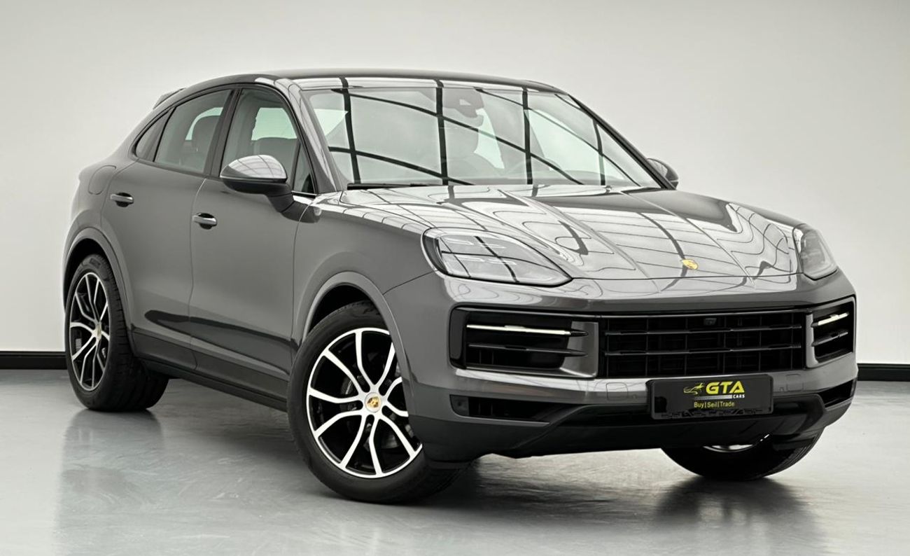 Porsche Cayenne Base Coupe 2024 Porsche Cayenne Coupe, Feb/2027 Porsche Warranty, Porsche Full Service History, GCC