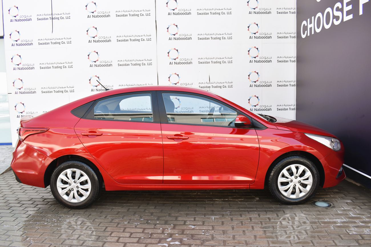 Hyundai Accent AED 639 PM | 1.6L GL GCC DEALER WARRANTY