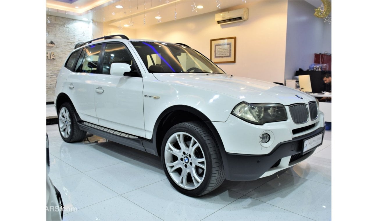BMW X3 EXCELLENT DEAL for our BMW X3 3.0Si 2009 Model!! in White Color! GCC Specs