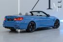 BMW M4 2015 BMW M4, Hardtop Convertible, Full Service History, Excellent Condition, GCC Spec