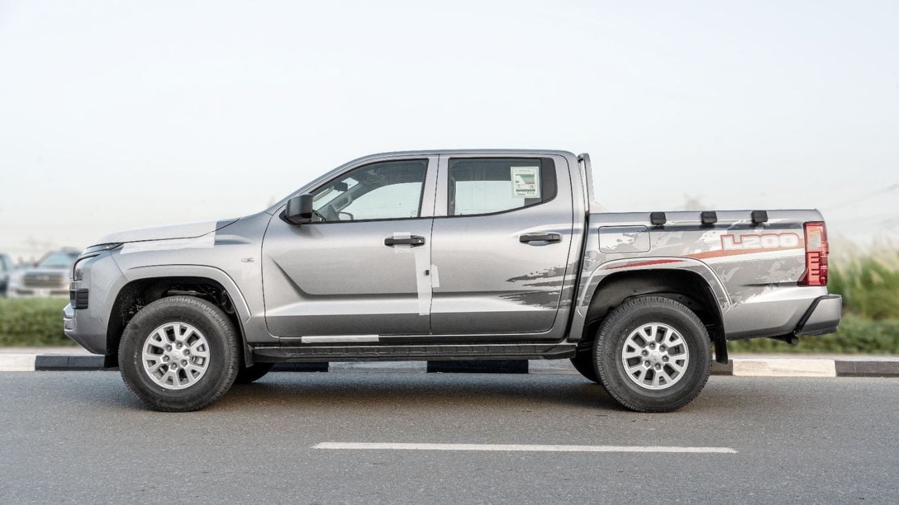 Mitsubishi L200 2026 Mitsubishi L200 GLX 2.4L MT Petrol (Silver-Black)