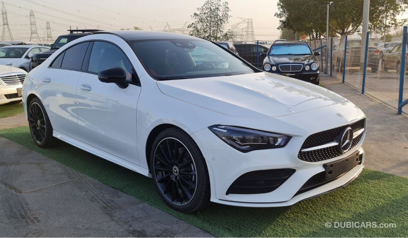 مرسيدس بنز CLA 200 NIGHT PACKAGE - 2021 NEW CAR - 0KM - FULL OPTION - PTR