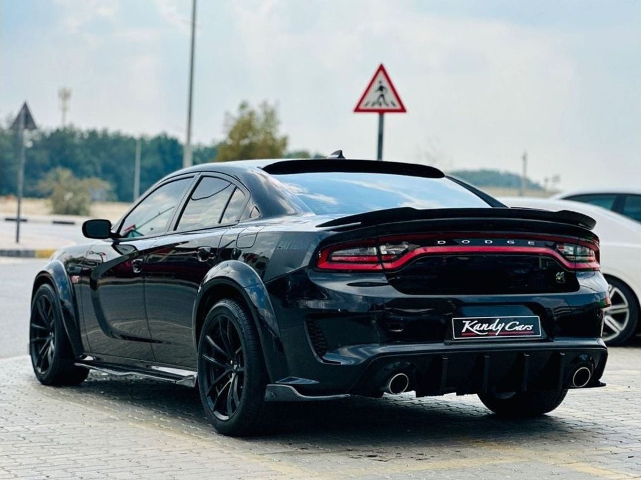 Dodge Charger SRT8 Scatpack 6.4L | Monthly AED 2260/- | 0% DP | Widebody Kit | Blindspot | # 57869