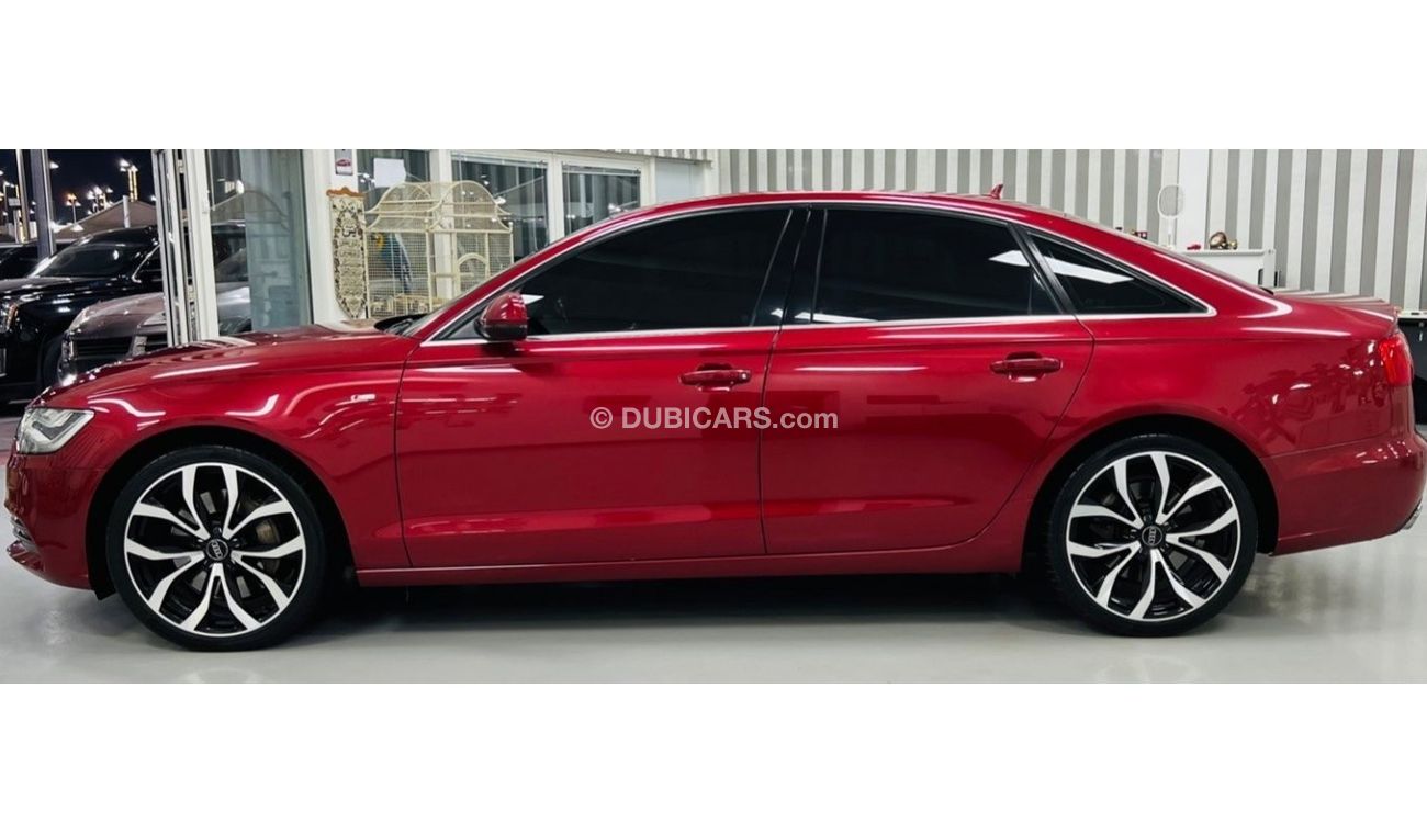 Audi A6 TFSI quattro S-Line TFSI quattro S-Line GCC .. 3,0T .. S line .. Perfect Condition .. V6 .