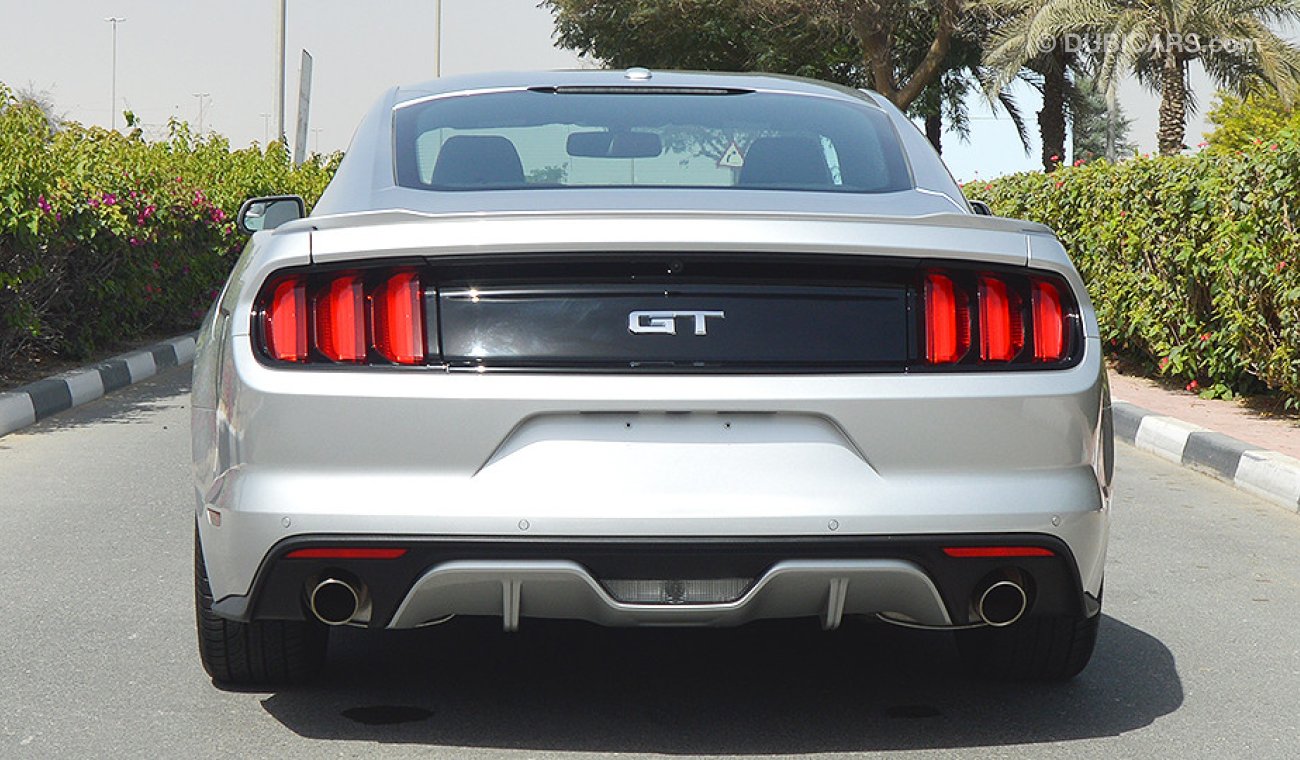 Ford Mustang GT PREMIUM+, 5.0 V8-GCC, 0km with 3Yrs or 100K km Warranty and 60K km Service at AL TAYER