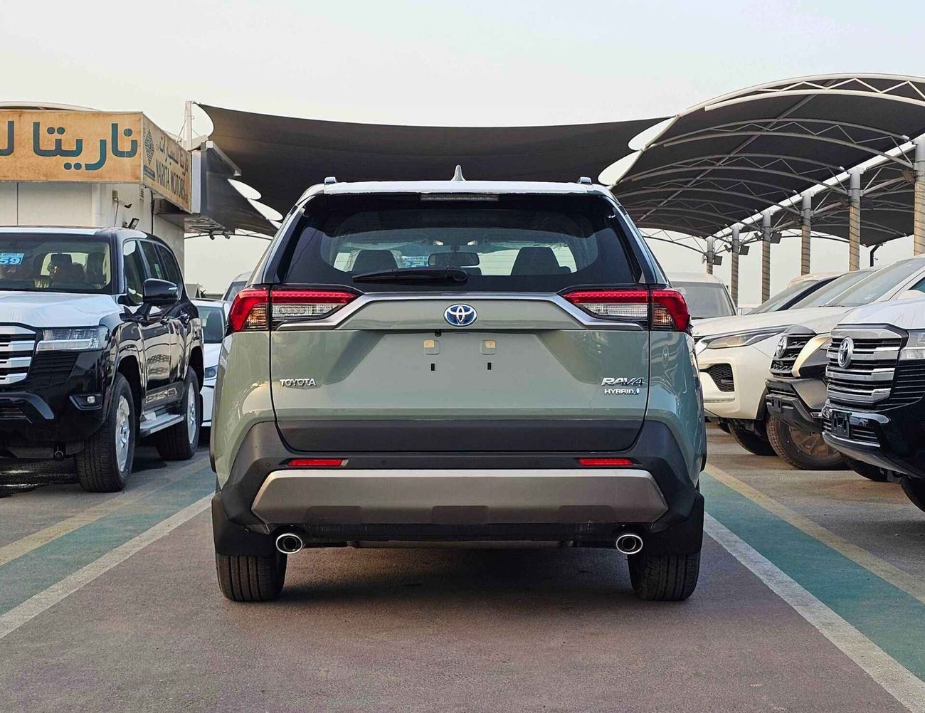 Toyota RAV4 EURO 4 / Full Option / 2.5L Hybrid With Panoramic / 4WD (CODE # LTD URBAN KHAKI)