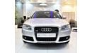 أودي A4 AMAZING!!  Audi A4 2.0 S-Line 2008 Model!! Silver Color GCC Specs