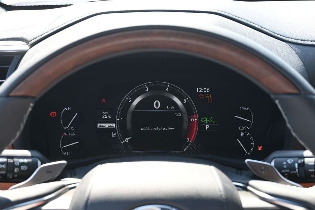 لكزس LX 600 Lexus LX600 VIP w/Black Pkg 3.5L Twin-Turbo V6, Petrol Model 2024, Color Black