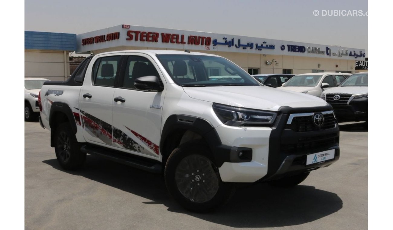 Toyota Hilux 2022 | 2.8L ADVENTURE -Z A/T D/C 360 CAMERA FULL OPTION WITH GCC SPECS EXPORT ONLY