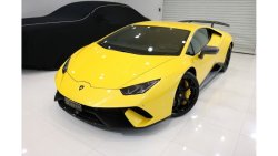 Lamborghini Huracan Performante  2018, 300KM, GCC Specs  **Forged Composites Carbon Fiber**