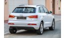 Audi Q3 35 TFSI 2015 GCC under Warranty with Zero Down-Payment.