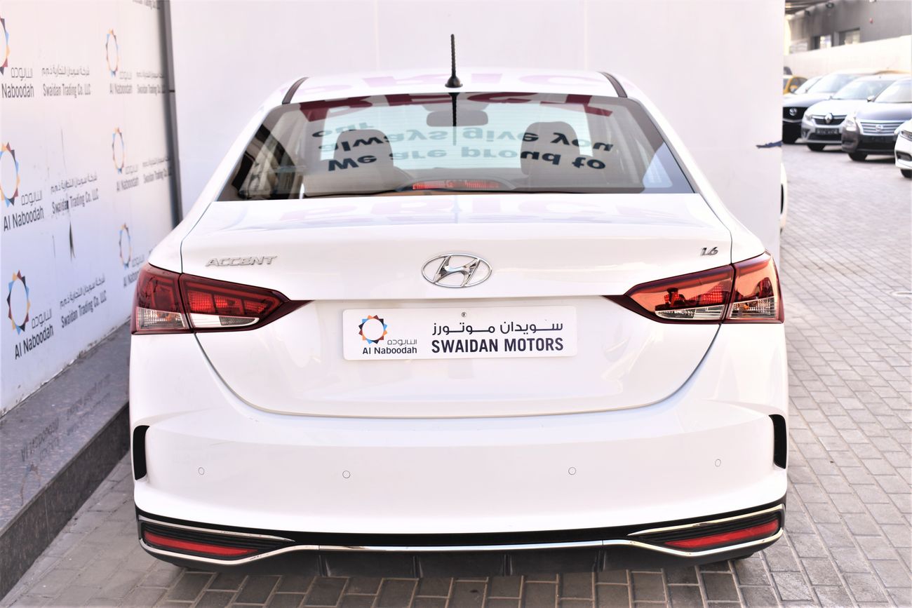 Hyundai Accent AED 739 PM | 1.6L Smart GCC DEALER WARRANTY