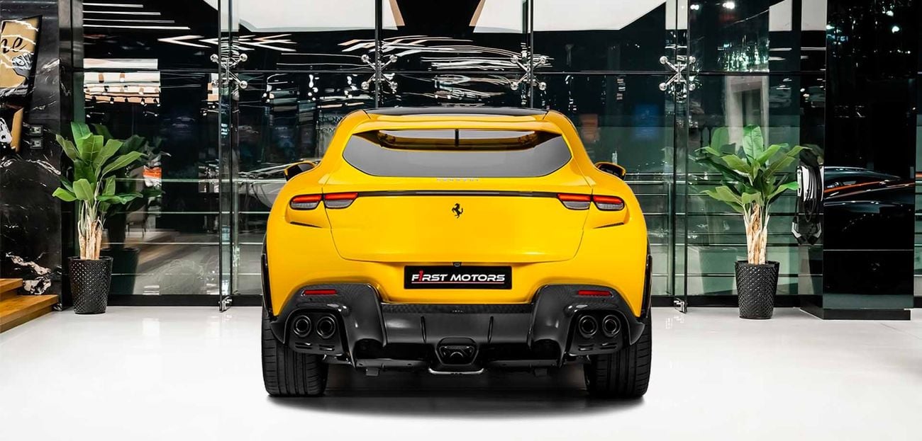 Ferrari Purosangue 6.5L V-12 Naturally Aspirated Engine