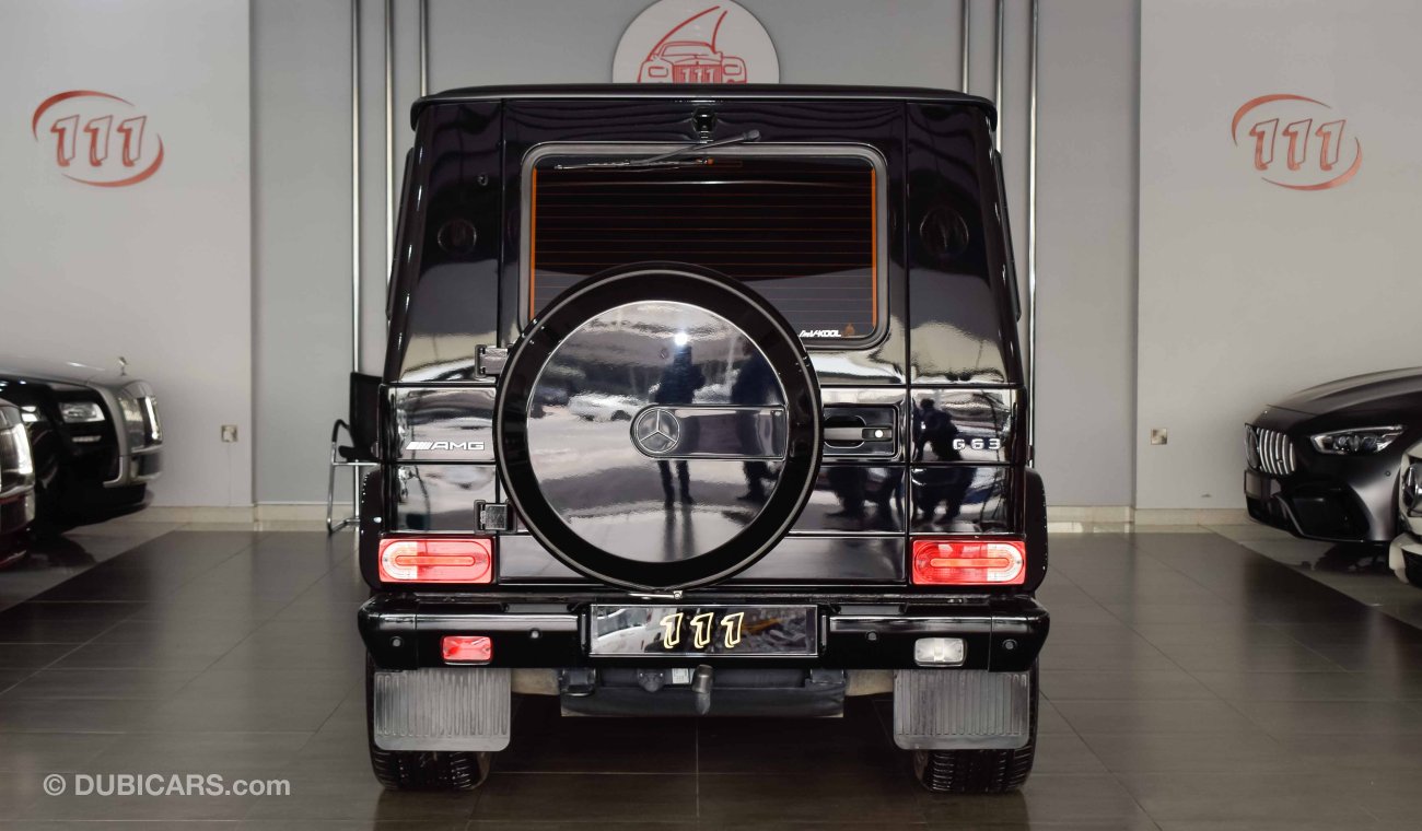 Mercedes-Benz G 63 AMG / GCC Specifications / 3 Years Warranty