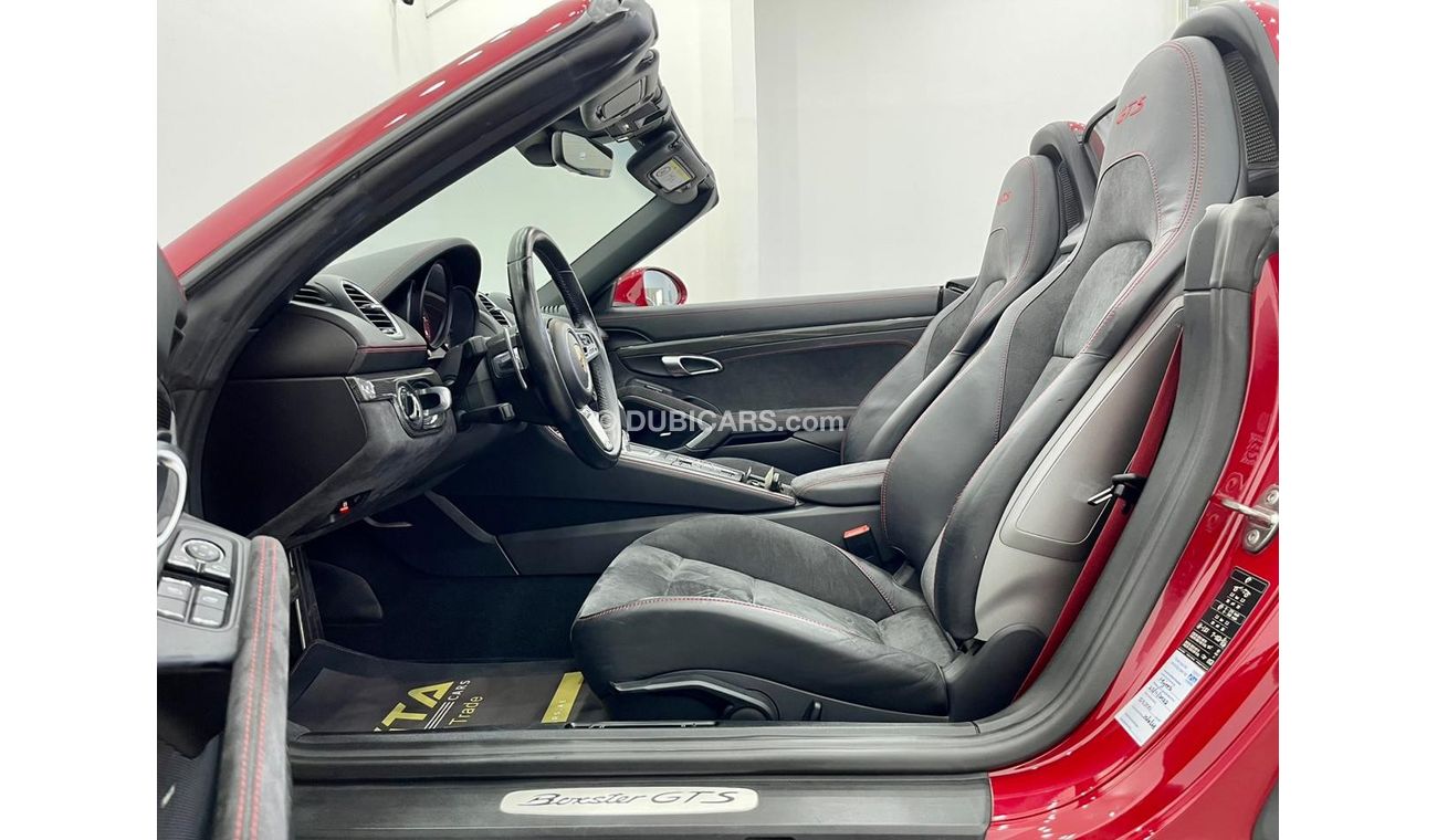 بورش بوكستر 718 2018 Porsche 718 Boxster GTS, 01/2025 Porsche Warranty, Full Service History, GCC