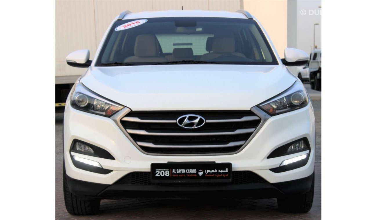 Hyundai Tucson Hyundai Tucson 2018 GCC in excellent condition without accidents, very clean from inside and outside