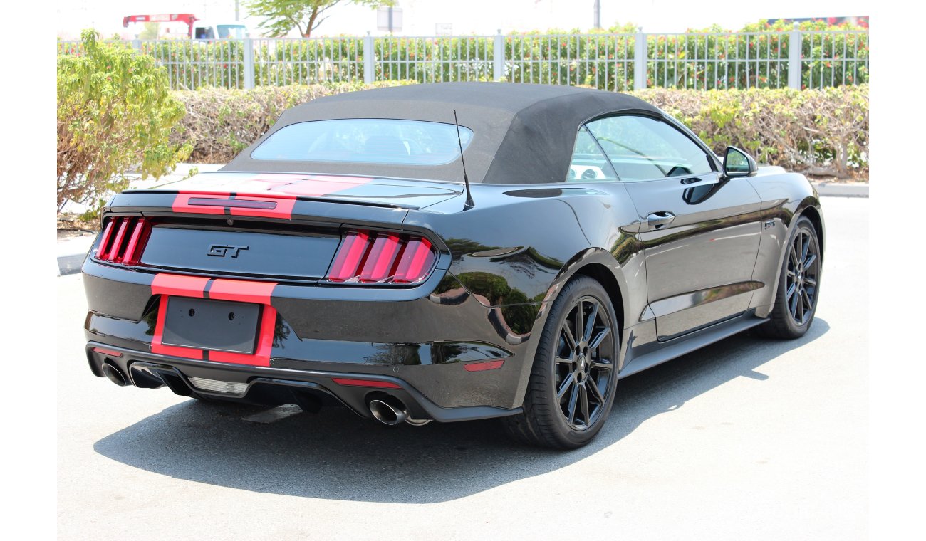 Ford Mustang GT Premium Convertible 2016, GCC, Dealer Warranty