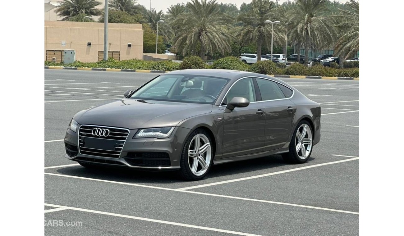 Audi A7 S-Line MODEL 2013 GCC CAR PERFECT CONDITION INSIDE AND OUTSIDE FULL OPTION SLINE