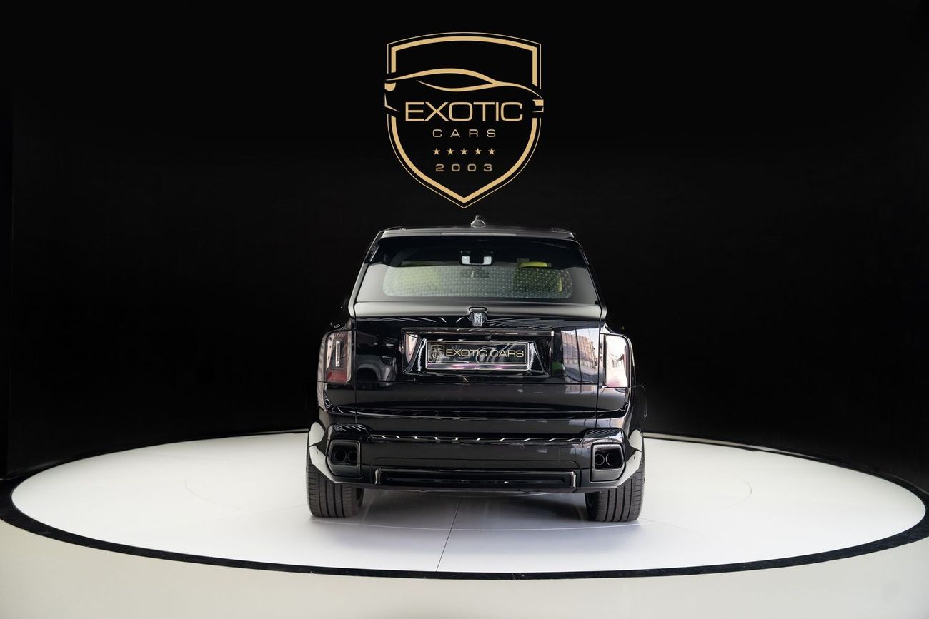 رولز رويس كولينان Rolls Royce Cullinan Black Badge